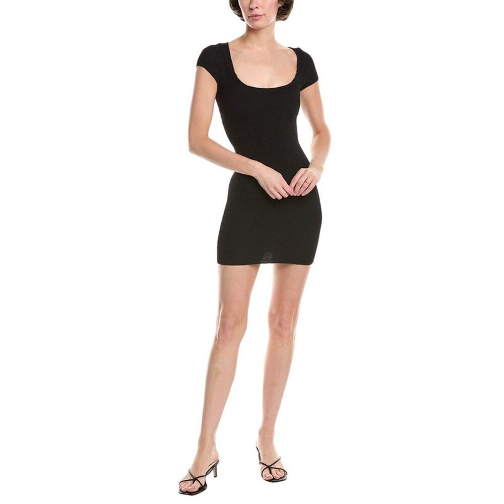 Bond-Eye Swim Womens  Jerrie Cover-Up Dress, Black